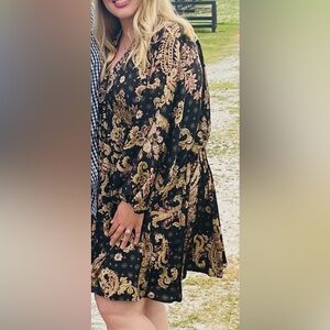 Free People Paisley Dress